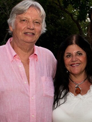 Ric Blum with his fourth wife, Dianne De Hedervary, in 2011.