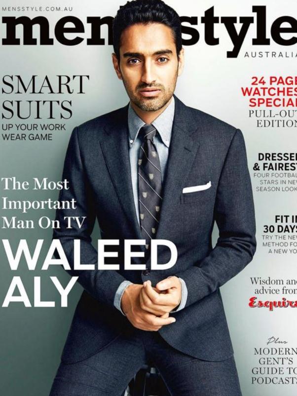 Waleed on the cover of Men’s Style Australia magazine.