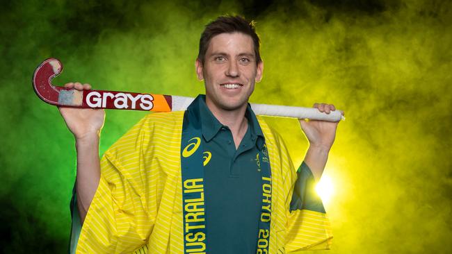 Eddie Ockenden and the Kookaburras will face Belgium in the Olympic field hockey final on Thursday night. (Photo by Paul Kane/Getty Images)