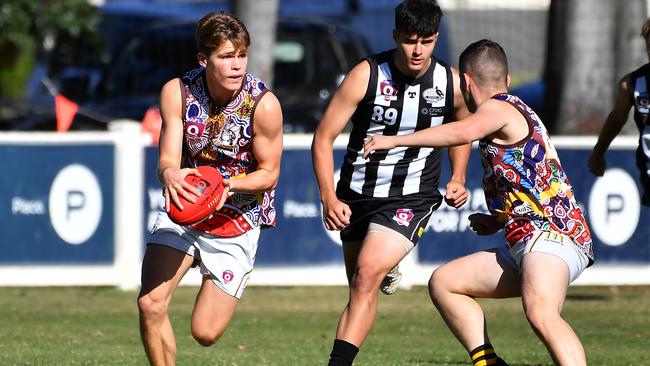 QAFL colts footy between Sherwood and Aspley. Picture, John Gass