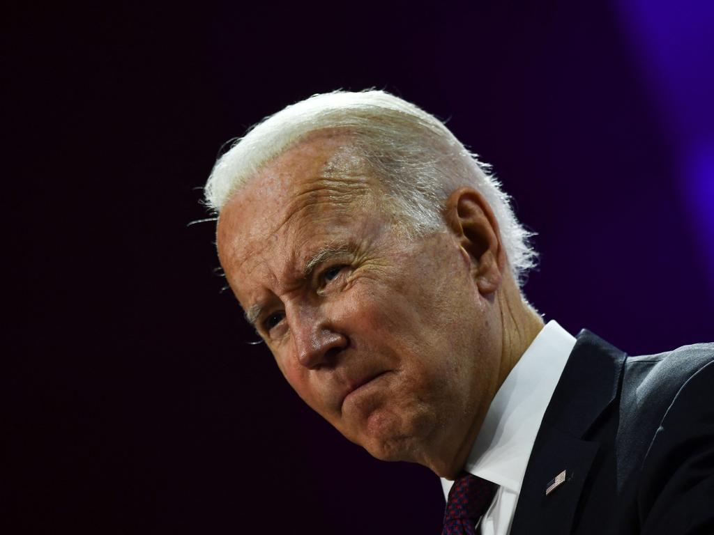 US President Joe Biden at the G20 in Rome. Picture: Brendan Smialowski/AFP