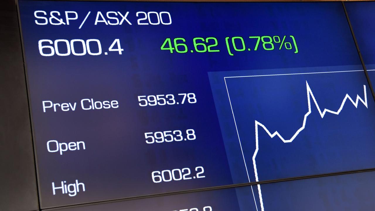 The Australian sharemarket marched higher on the first trading day of the month, with travel stocks boosted by news of a Singapore travel bubble, but top-four bank Westpac was a major drag after its full-year results failed to impress. Picture: William West / AFP