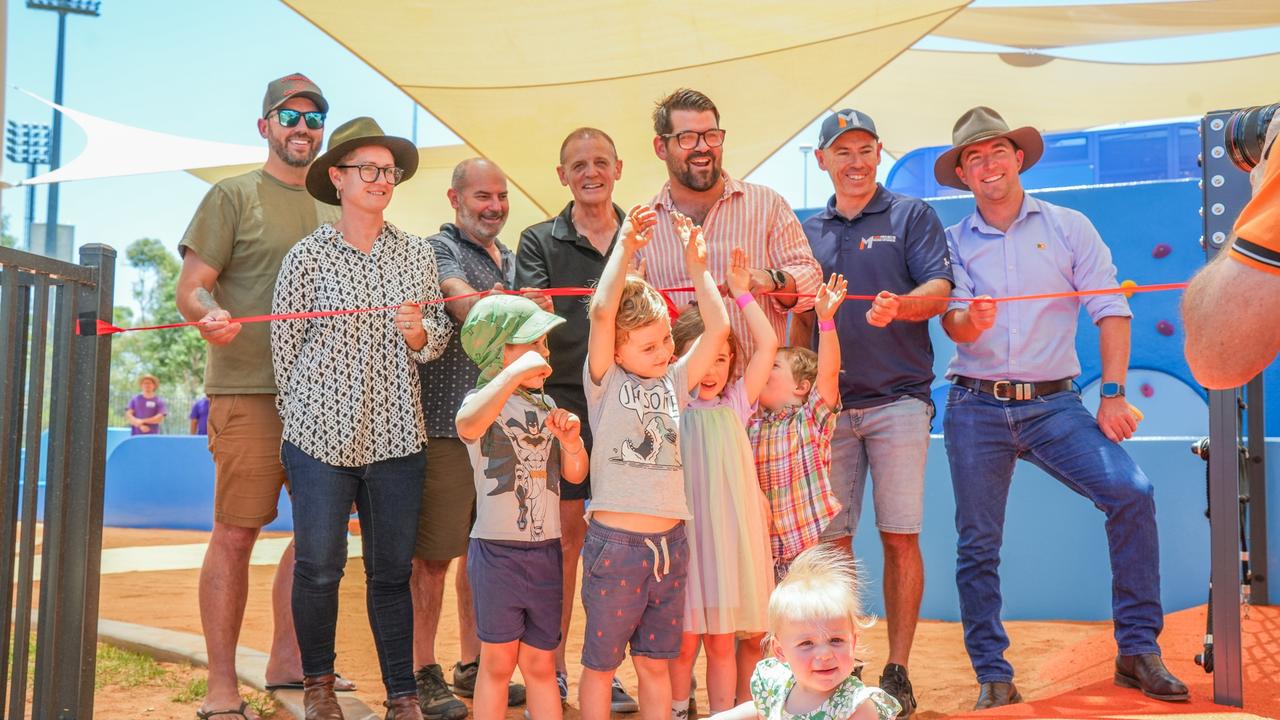 Thousands flocked through doors of the official opening of the Alice Springs adventure park on Saturday, November 2, 2024. Picture: Alice Springs Town Council