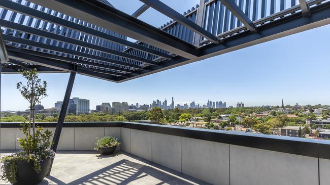 Dean and Shay Paine’s Blocktagon season winning apartment in South Yarra.