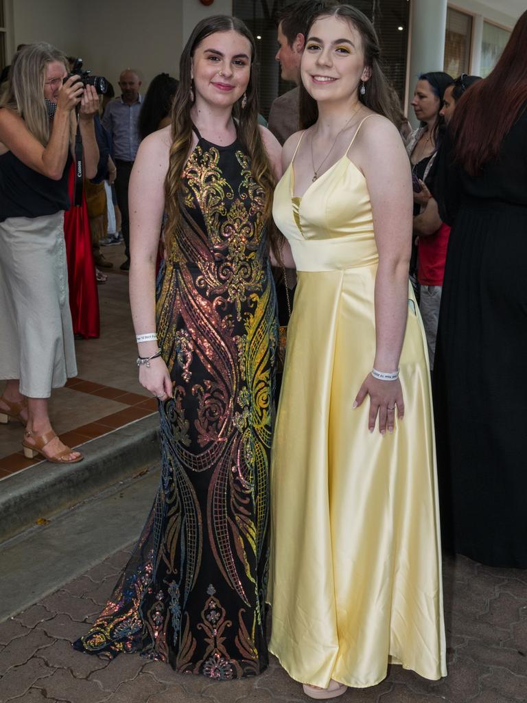 Kiara Bellenger &amp; Naomi Holzigal at the Toormina High Formal.