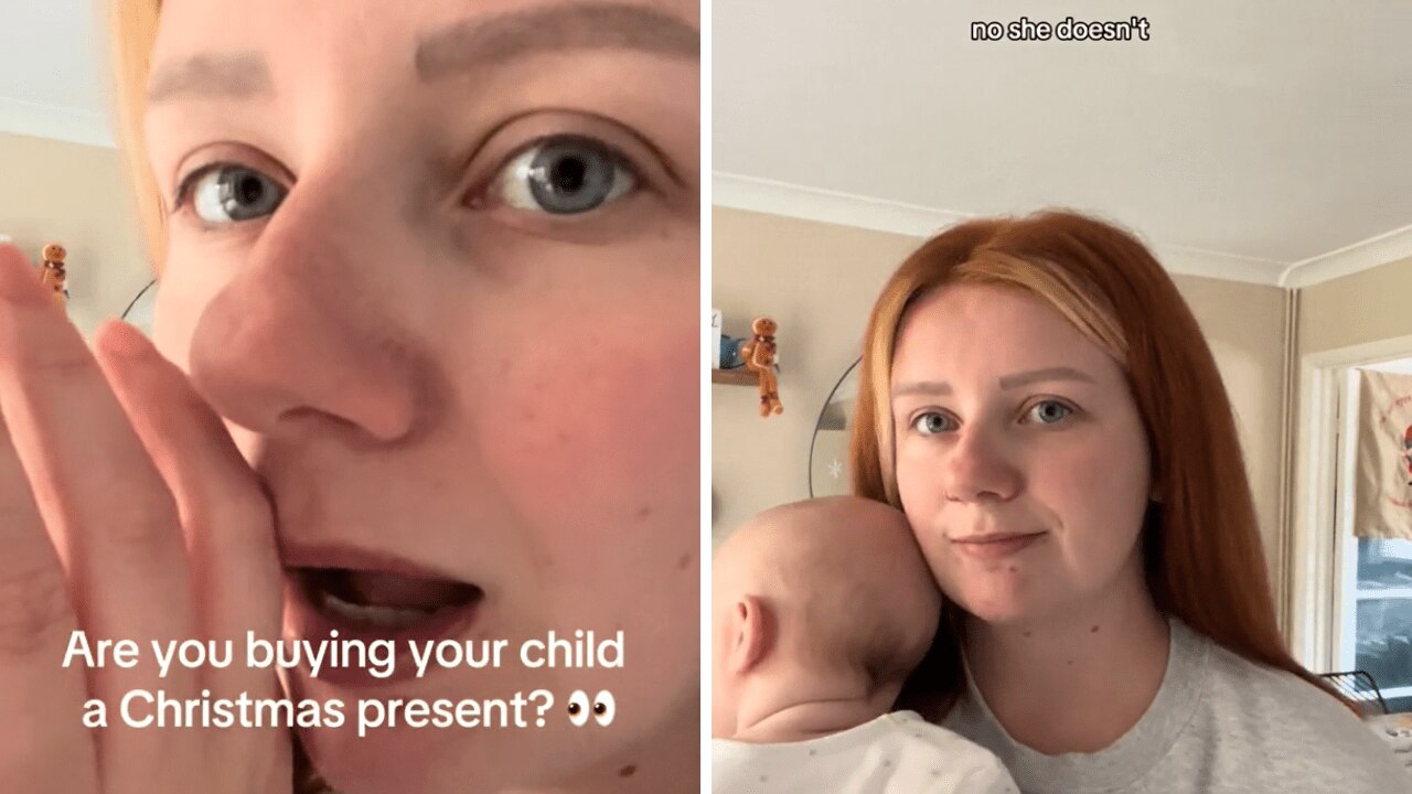 Tiffany isn't buying any gifts for her 5mo baby this Christmas. Source: tiffanychesson/TikTok