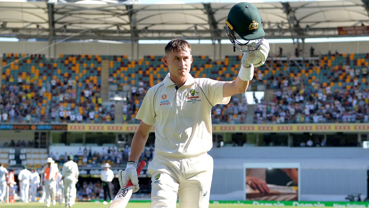 Could we see Marnus Labuschagne walking of the Gabba with a gold medal in 2032? Picture: Getty Images