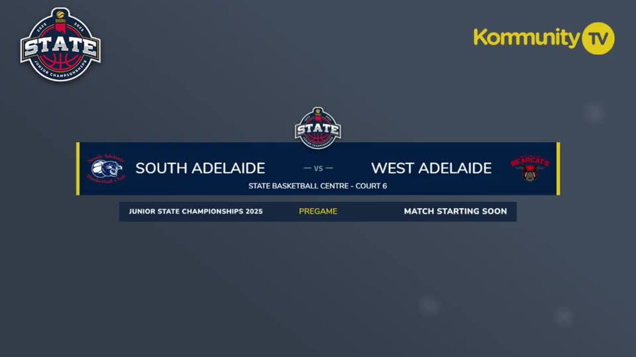 Replay: South Adelaide Panthers v West Adelaide Bearcats (U18 Boys State Semi-Final)—Basketball SA Junior State Championships Day 4