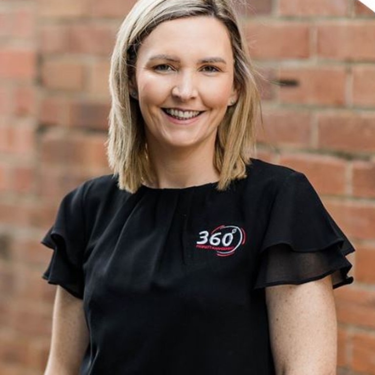 Adele Crocker from 360 Property Management Mackay said the decision to fit staff with cameras occurred following an incident during an inspection. Picture: 360 Property Management Mackay