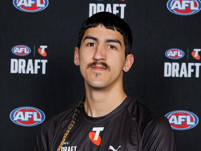 2024 draft hope Jhett Haeata has landed at Punt Rd.