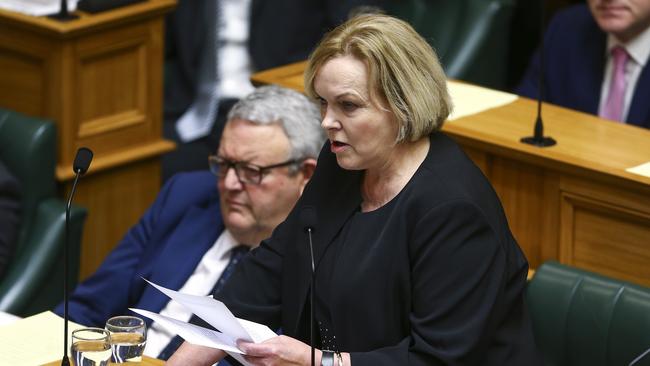 National Leader Judith Collins during question time last week. Picture: Getty Images.