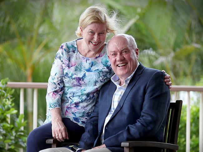 John McCoy and his wife Carmel. Picture: Jamie Hanson