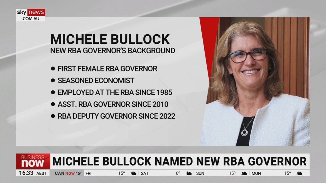 Very good decision Michele Bullock named new RBA Governor