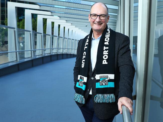 David Koch, chairman of AFL football team Port Adelaide.