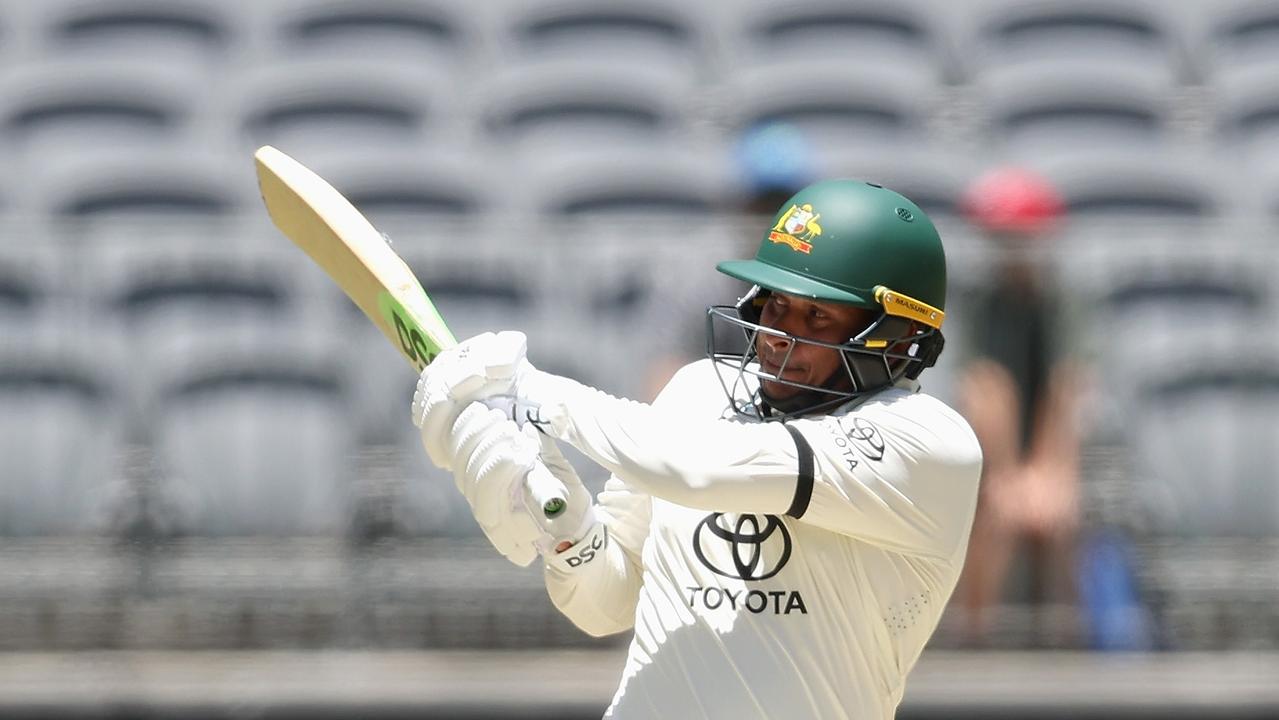 Usman Khawaja of Australia. Photo by Paul Kane/Getty Images