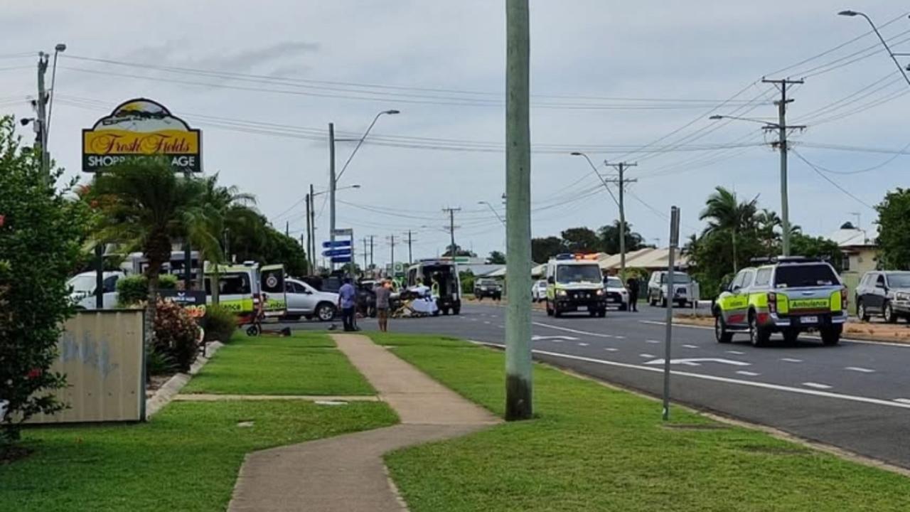 Several people were hospitalised after a an incident on a busy Bundaberg road.