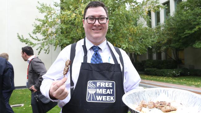 Free Meat Week put on by National MP George Christensen at parliament House in Canberra.