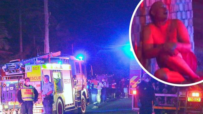 Boarding house blaze: screaming and banging from inside