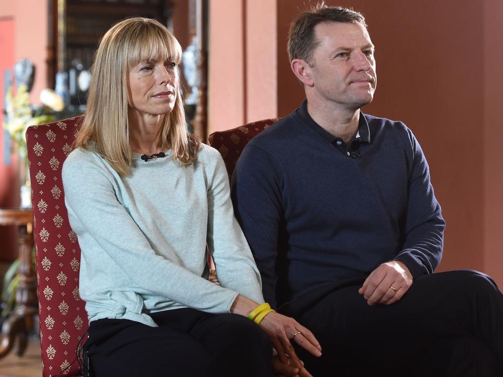 Gerry and Kate McCann are expected to be told in the coming days how their daughter died. Picture: Joe Giddens/AFP