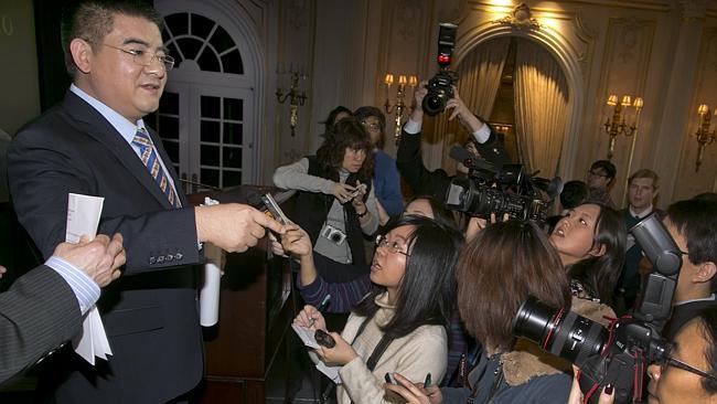 Chen is well renowned for his flashy philanthropy. Picture: AP