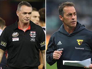 Alan Richardson and Alastair Clarkson