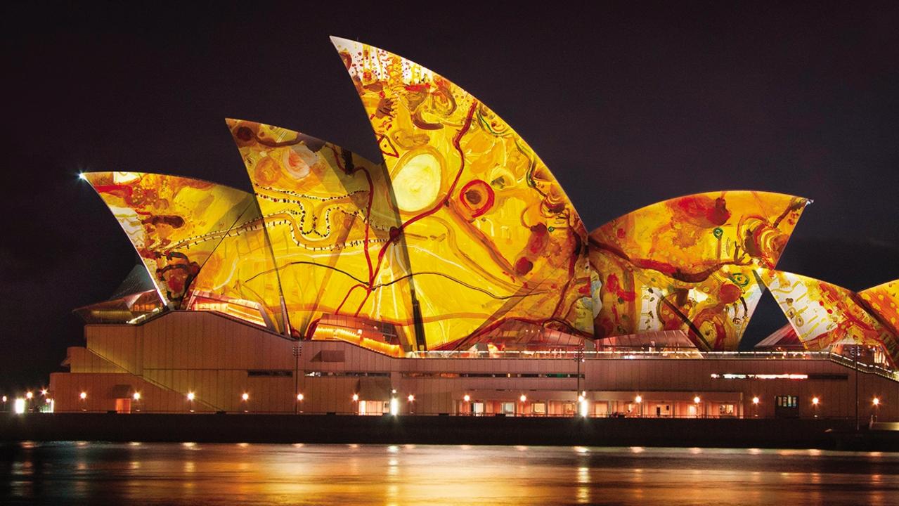 His work will light up the sails of the Sydney Opera House in May. Picture: Supplied