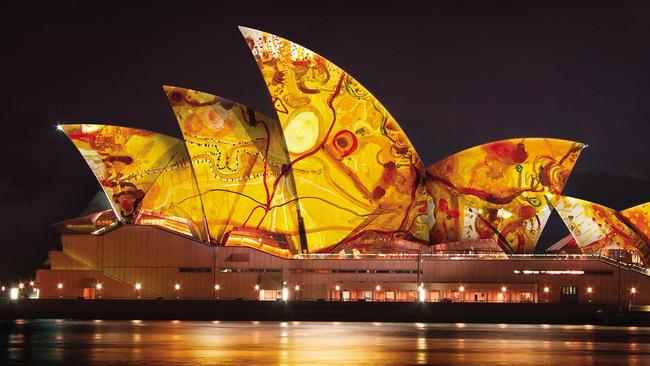 His work will light up the sails of the Sydney Opera House in May. Picture: Supplied