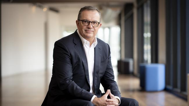 Insignia Financial CEO Scott Hartley took charge in March last year. Picture: Arsineh Houspian.