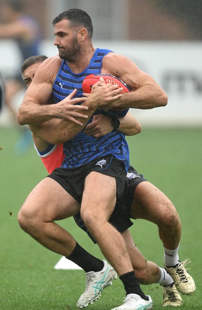 Jack Darling could be involved in an early clash against his former West Coast Eagles when North Melbourne travels to Bunbury for a pre-season clash in March. Picture: Quinn Rooney / Getty Images