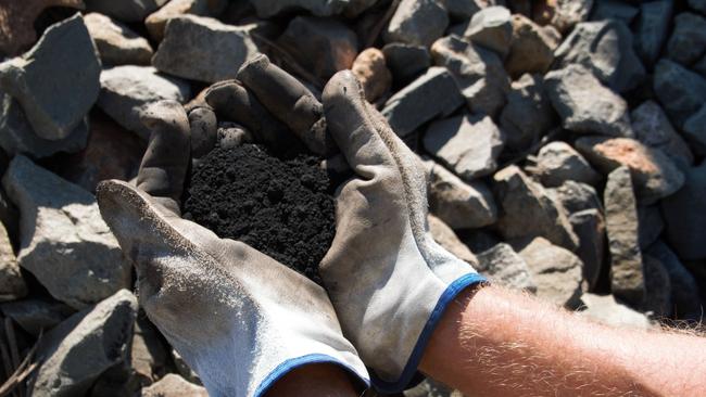 Magnetite iron ore concentrate produced by CITIC's Sino Iron operation in the Pilbara