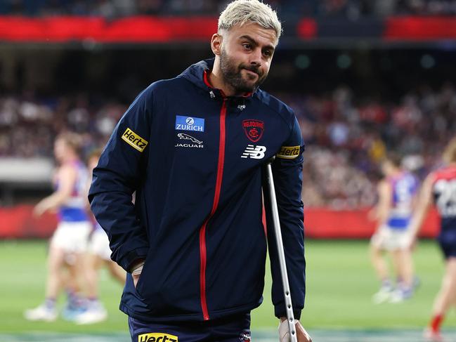 Injured Demon Christian Salem is facing two months on the sidelines. Picture: Michael Klein