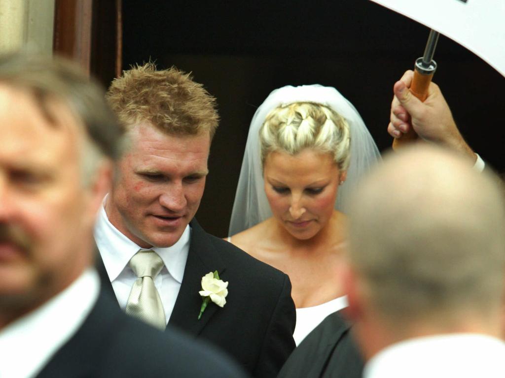 Afl News Nathan Buckley Wife Tania Separation Divorce Why Did They Split Kids Rumours Collingwood Coach The Courier Mail