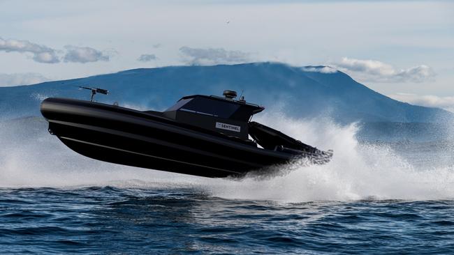 The Sentinel 1100, built from High Density Polyethylene (HDPE) by Hobart boatbuilders PFG. PHOTO: Supplied.