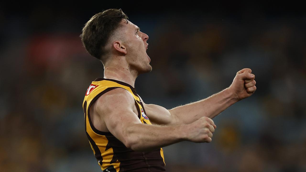 Jacob Koschitzke booted 27 goals in 2021 after making his debut in round 1. Picture: Daniel Pockett/Getty Images