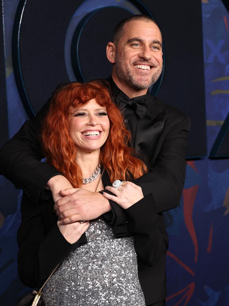 Natasha Lyonne and Bryn Mooser. Picture: Amy Sussman/Getty Images