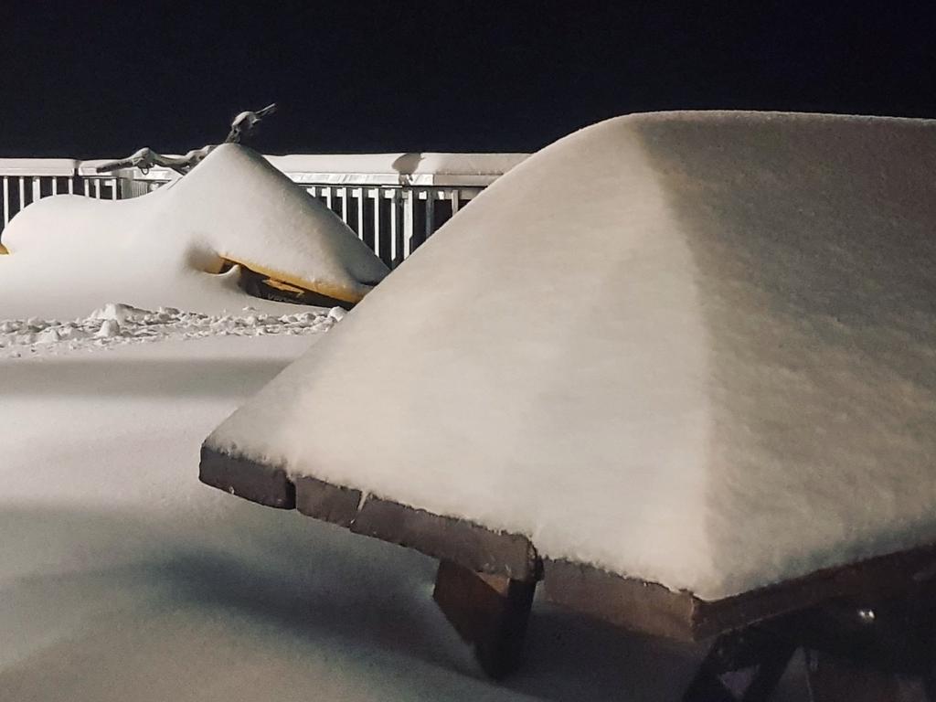 More than 60cm of snow has fallen across the country’s snow fields. Picture: Hotham