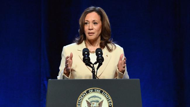 Kamala Harris in recent months has taken more of a public role in the administration, including greater involvement in national security. Picture: Angela Weiss/AFP