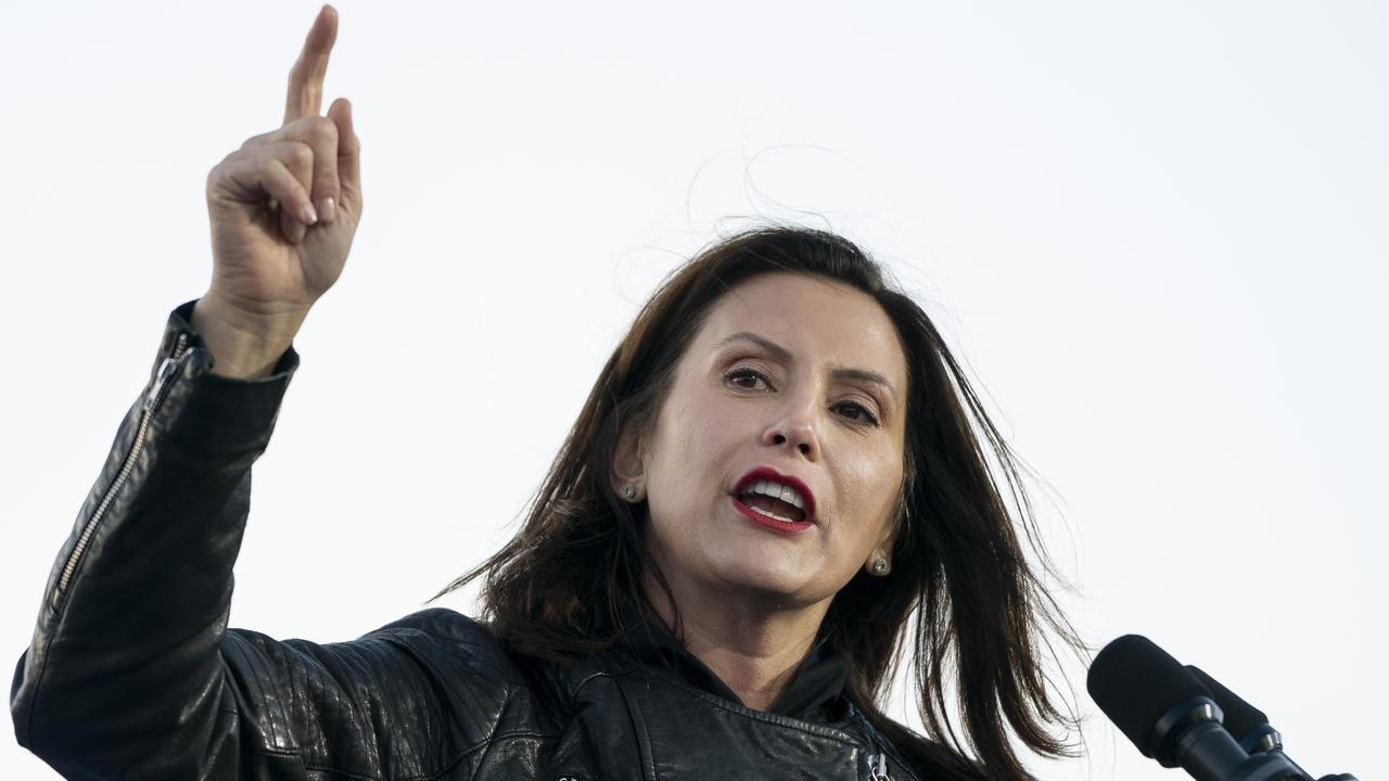 Governor Gretchen Whitmer from the US state of Michigan. Picture: Drew Angerer/Getty Images/AFP