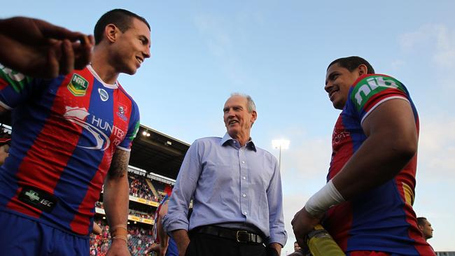 The Knights finished one game shy of the grand final in 2013. Photo by Tony Feder/Getty Images.