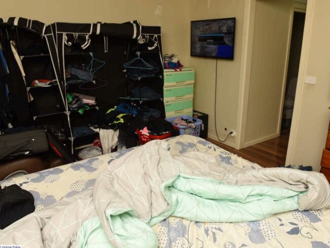 The inside of the Darley home where Wilson kept his online date hostage for four days. Picture: Supplied