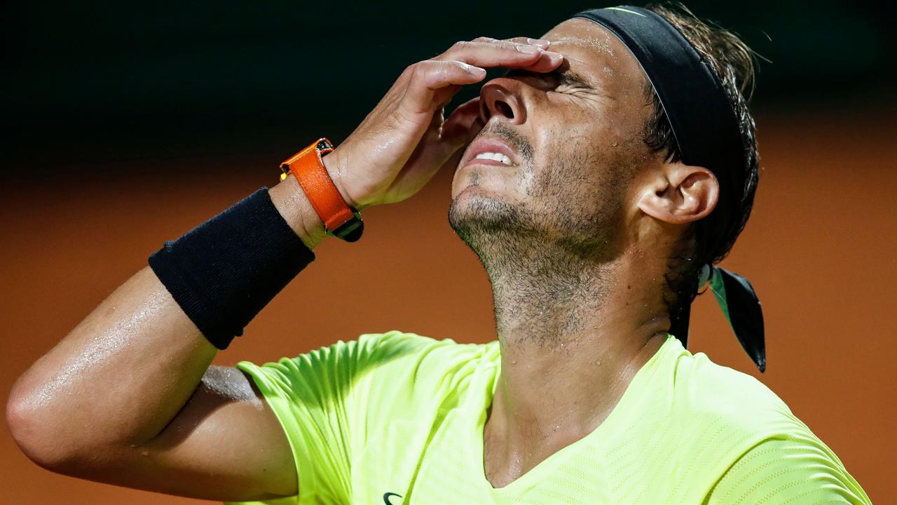Nadal will be hoping for better luck in Paris than he enjoyed in Rome.