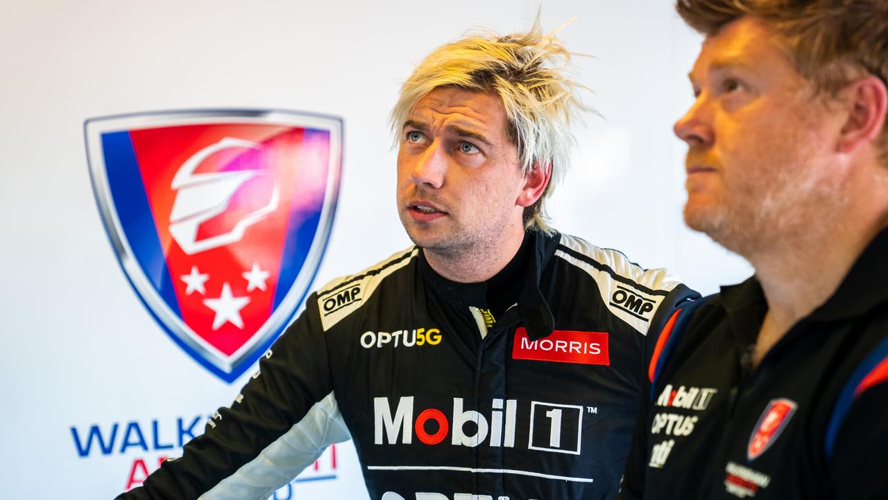 PERTH, AUSTRALIA - MAY 01: Chaz Mostert driver of the #25 Mobil1 Optus Racing Holden Commodore ZB during the Perth Supernight round of the 2022 Supercars Championship Season at Wanneroo Raceway on May 01, 2022 in Perth, Australia. (Photo by Daniel Kalisz/Getty Images)