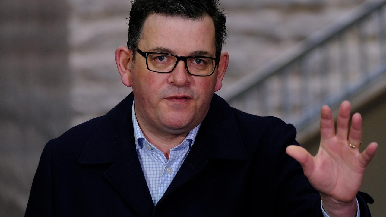 Victorian Premier Daniel Andrews extended the state’s lockdown on Tuesday. Picture: NCA NewsWire / Luis Ascui