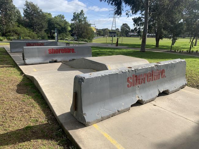 Boroondara Council has placed concrete bollards in a Hawthorn skatepark to deter skaters.