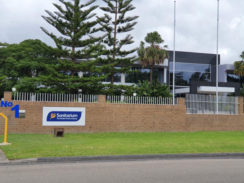 Sanitarium Health Foods head office and factory at Berkeley Vale. Picture: Fiona Killman