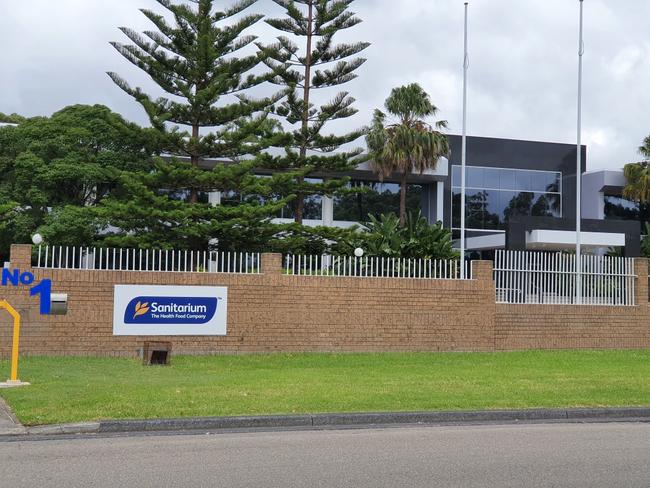 Sanitarium Health Foods head office and factory at Berkeley Vale. Picture: Fiona Killman