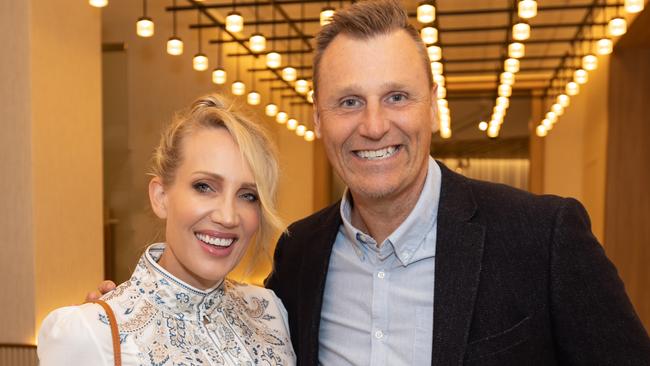 Emily Jade O'Keeffe and Paul Gale Titans Season Launch at Isoletto Prive at The Star Gold Coast. Picture: Celeste Humphrey