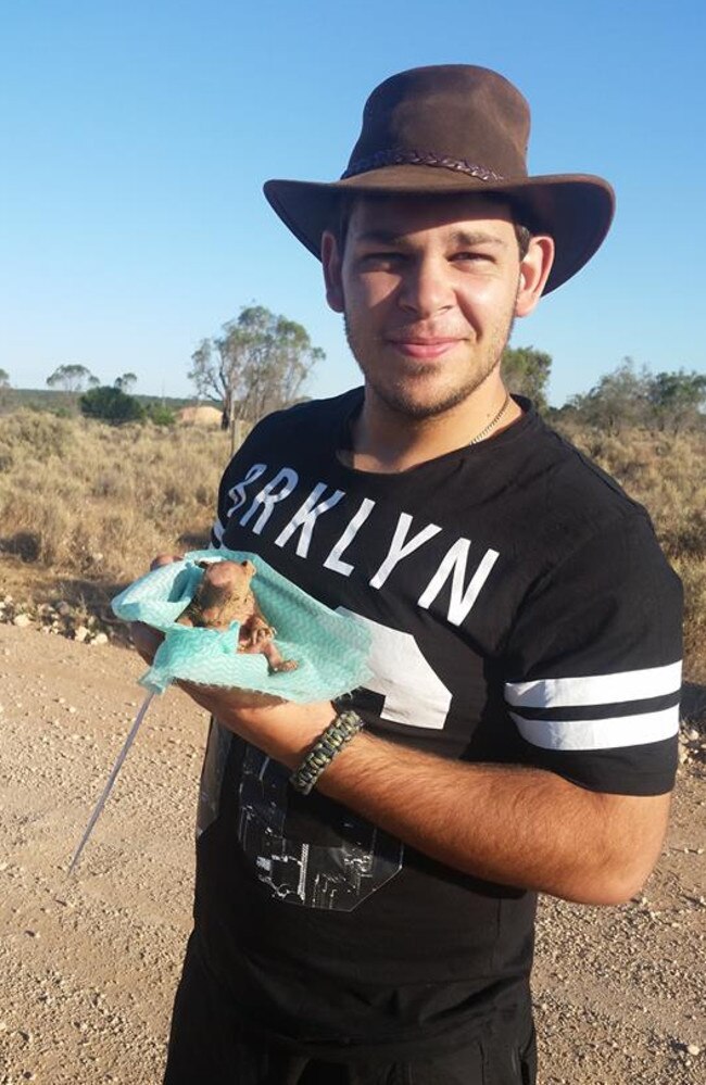 RESCUER: Dmrenzo Kotze, one of the baby’s quick-thinking saviours.
