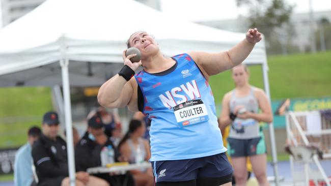 NSW All Schools athlete Coulter. Picture: David Tarbotton