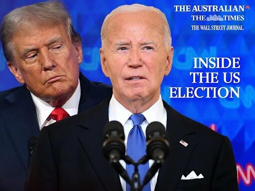 US President Joe Biden and Donald Trump.